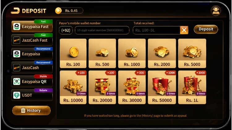 deposit on royal x casino